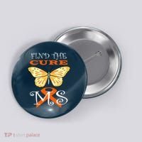 Support MS Help Find The Cure Ribbon Multiple Sclerosis Button thumb 0