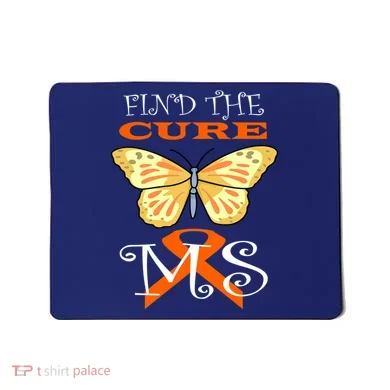 Support MS Help Find The Cure Ribbon Multiple Sclerosis Mousepad