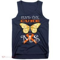 Support MS Help Find The Cure Ribbon Multiple Sclerosis Tank Top thumb 0