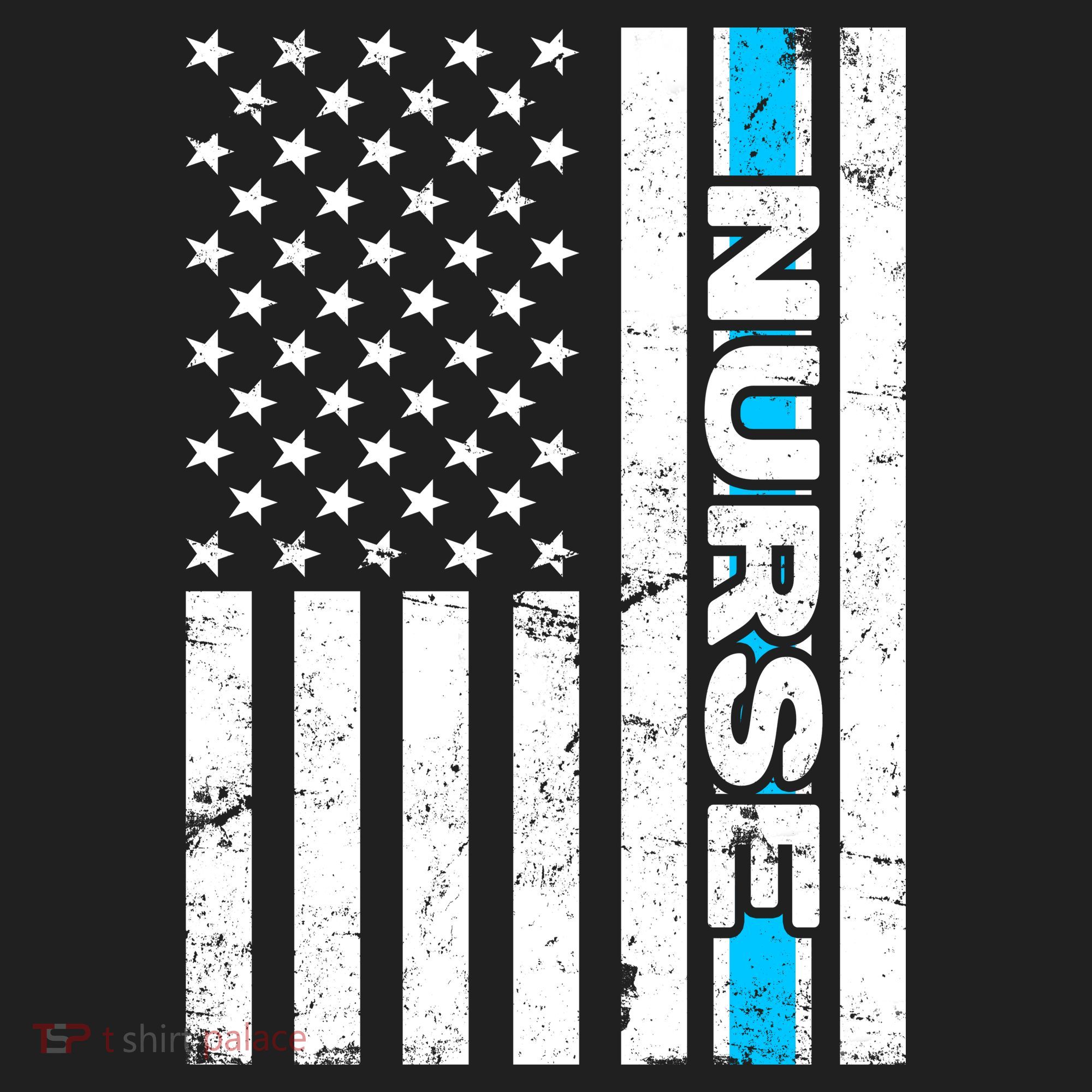 Support Nurses Front Line Flag Tumbler
