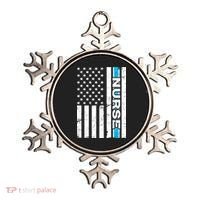 Support Nurses Front Line Flag Ornament thumb 0