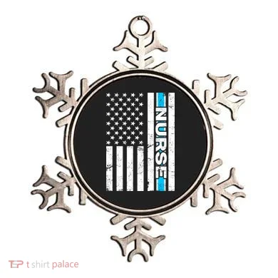 Support Nurses Front Line Flag Ornament