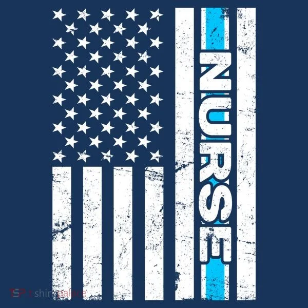 Support Nurses Front Line Flag Doggie Tank