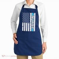 Support Nurses Front Line Flag Apron thumb 2