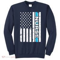 Support Nurses Front Line Flag Sweatshirt thumb 0