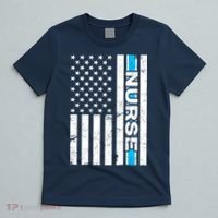 Support Nurses Front Line Flag T-Shirt thumb 5