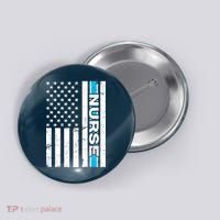 Support Nurses Front Line Flag Button thumb 0
