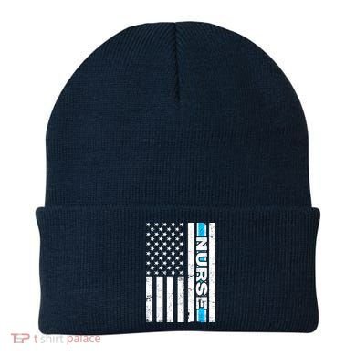 Support Nurses Front Line Flag Beanie
