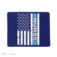 Support Nurses Front Line Flag Mousepad thumb 0