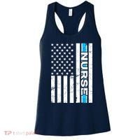 Support Nurses Front Line Flag Women's Tank Top thumb 0