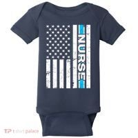 Support Nurses Front Line Flag Baby Bodysuit thumb 0