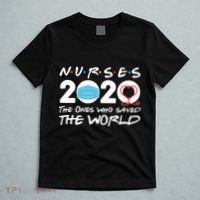 Support Nurses The Ones Who Saved The World T-Shirt thumb 5