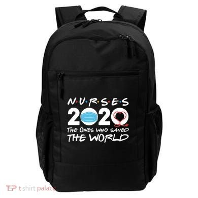 Support Nurses The Ones Who Saved The World Backpack