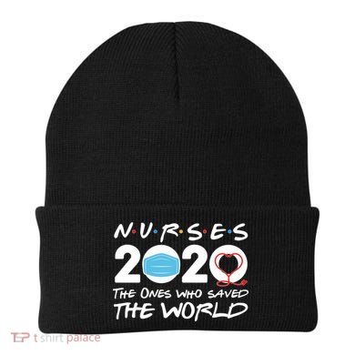 Support Nurses The Ones Who Saved The World Beanie