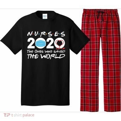 Support Nurses The Ones Who Saved The World Pajama Set