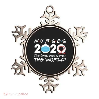 Support Nurses The Ones Who Saved The World Ornament