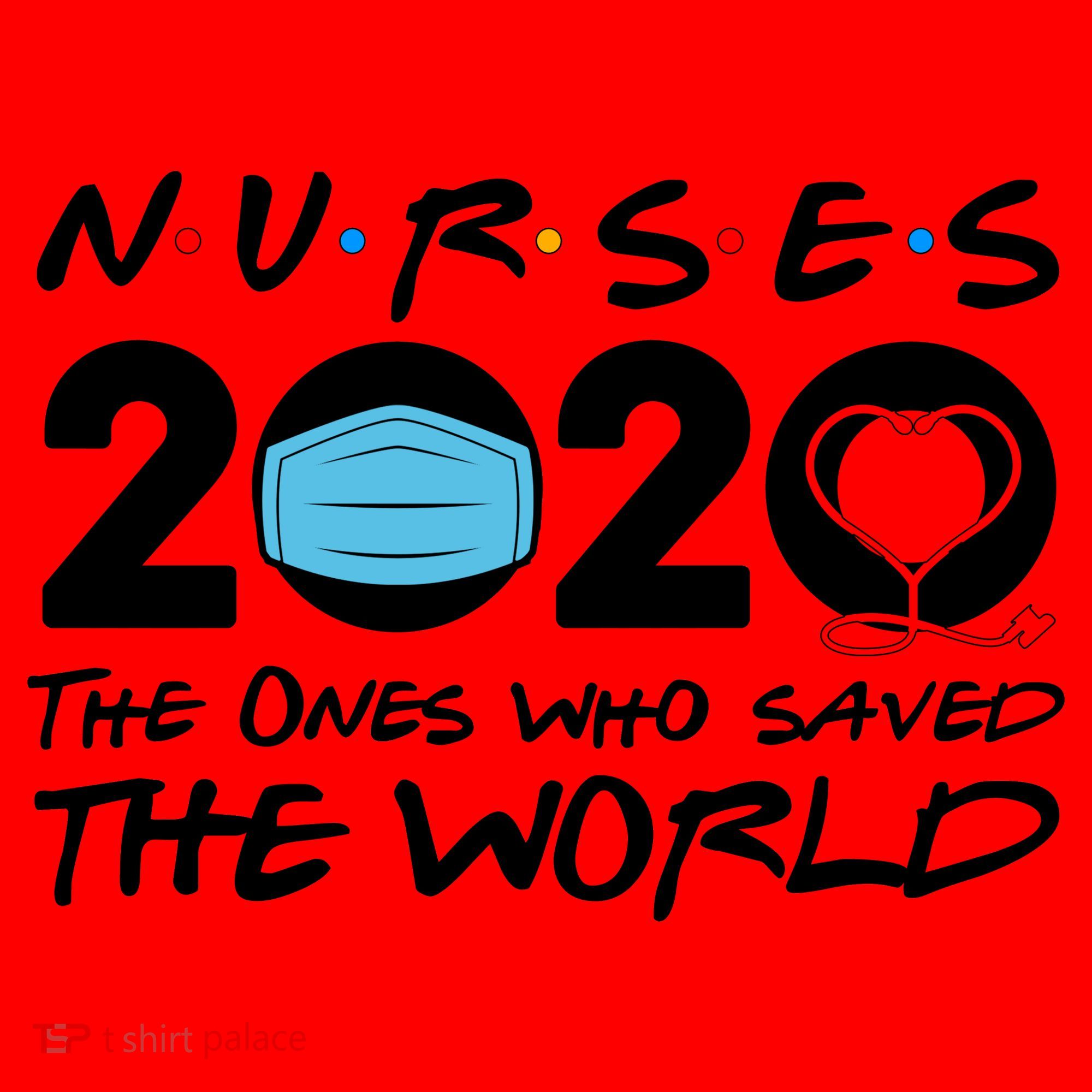 Support Nurses The Ones Who Saved The World Santa Hat