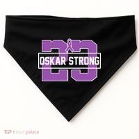 Support Oskar Strong No.23 USA-Made Doggie Bandana thumb 0