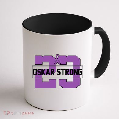 Support Oskar Strong No.23 Coffee Mug back