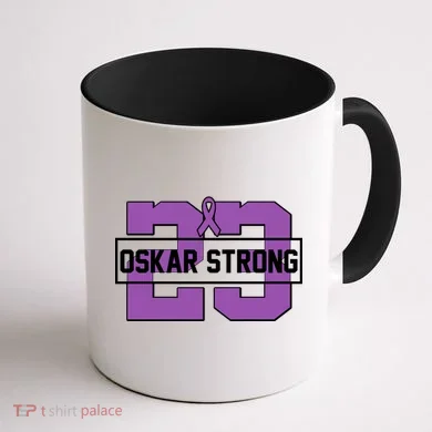 Support Oskar Strong No.23 Coffee Mug back
