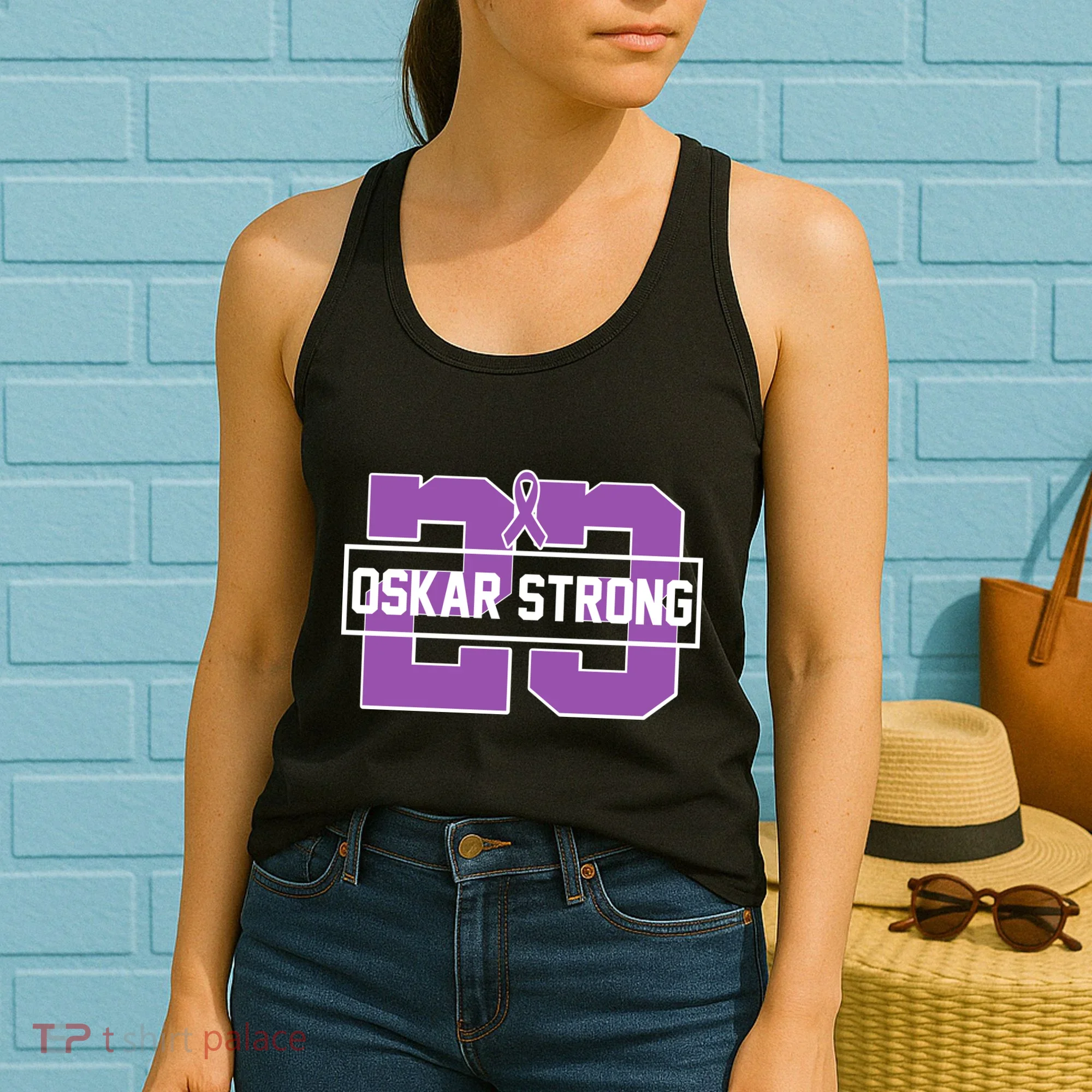 Support Oskar Strong No.23 Women's Tank Top