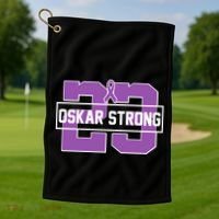 Support Oskar Strong No.23 Golf Towel thumb 1