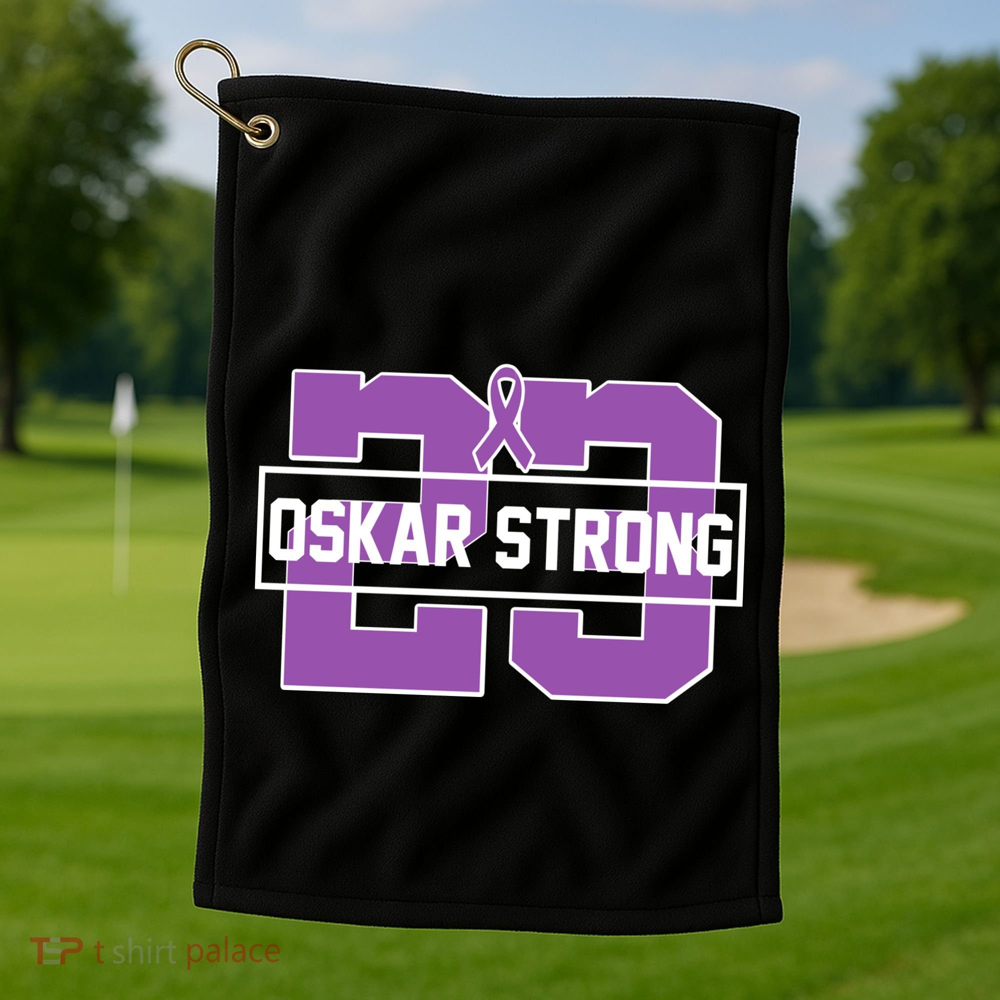 Support Oskar Strong No.23 Golf Towel