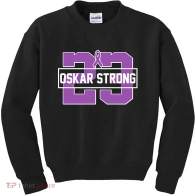 Support Oskar Strong No.23 Kids Sweatshirt