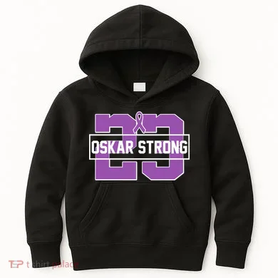 Support Oskar Strong No.23 Kids Hoodie