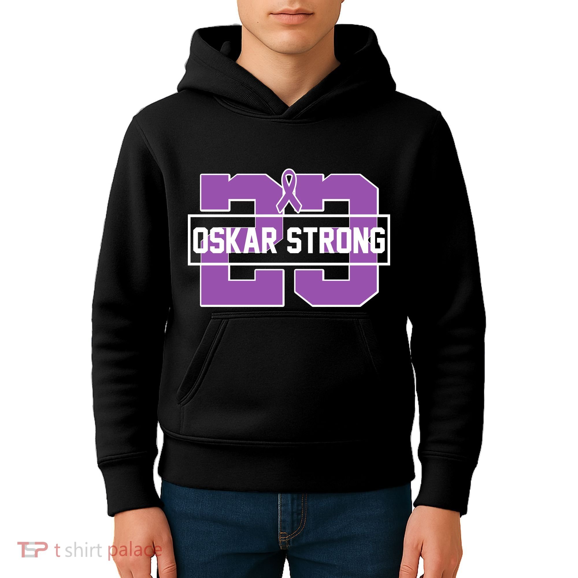 Support Oskar Strong No.23 Kids Hoodie