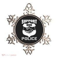 Support Our Police Ornament thumb 0