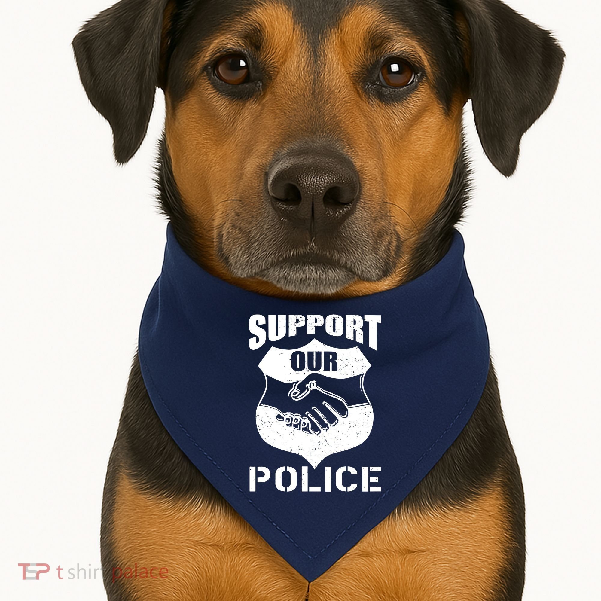 Support Our Police USA-Made Doggie Bandana