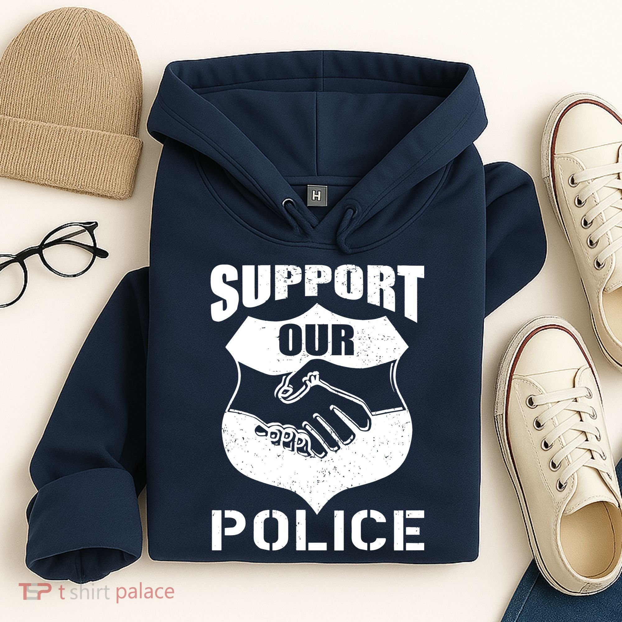 Support Our Police Hoodie