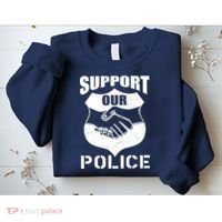 Support Our Police Sweatshirt thumb 2