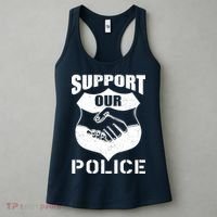 Support Our Police Women's Tank Top thumb 3
