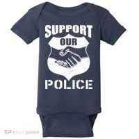 Support Our Police Baby Bodysuit thumb 0