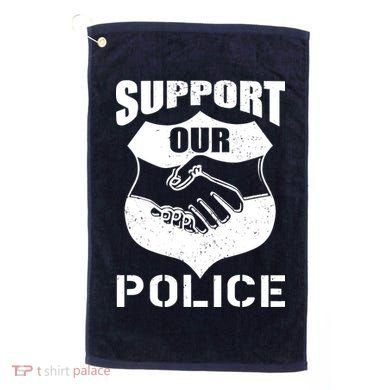 Support Our Police Golf Towel