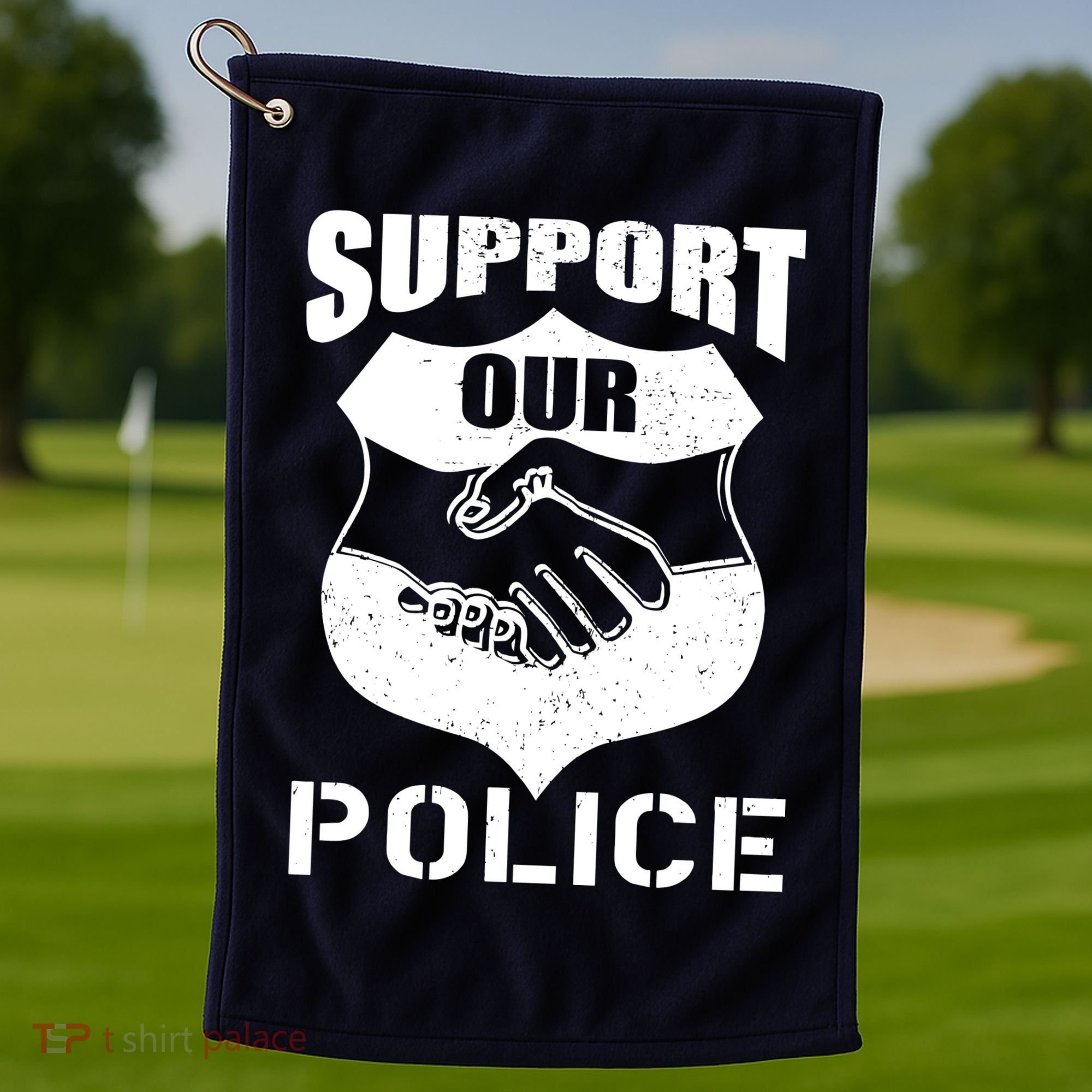 Support Our Police Golf Towel