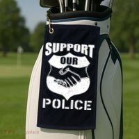 Support Our Police Golf Towel thumb 2