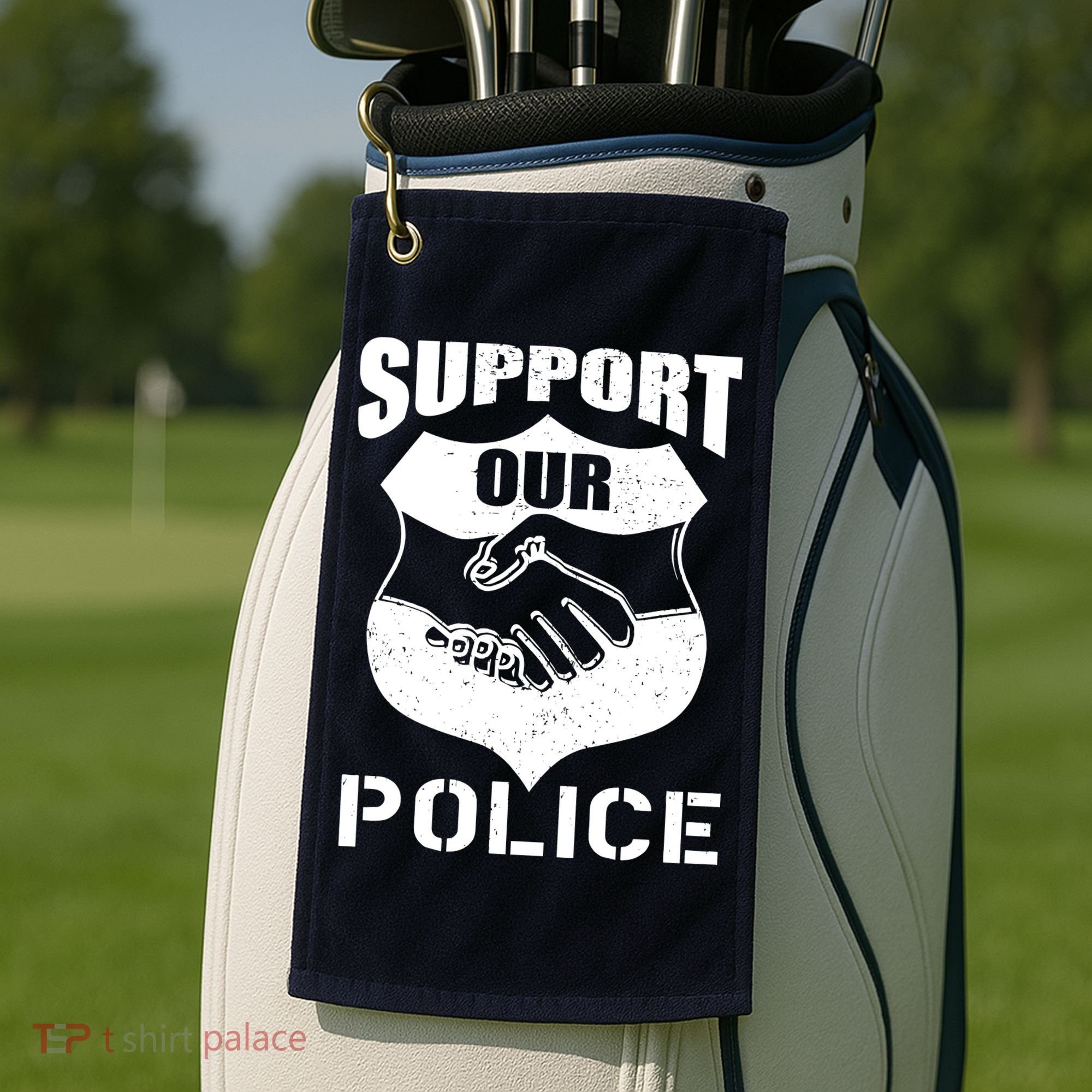 Support Our Police Golf Towel