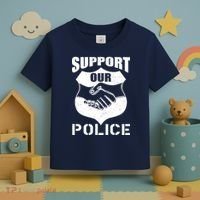 Support Our Police Toddler T-Shirt thumb 3