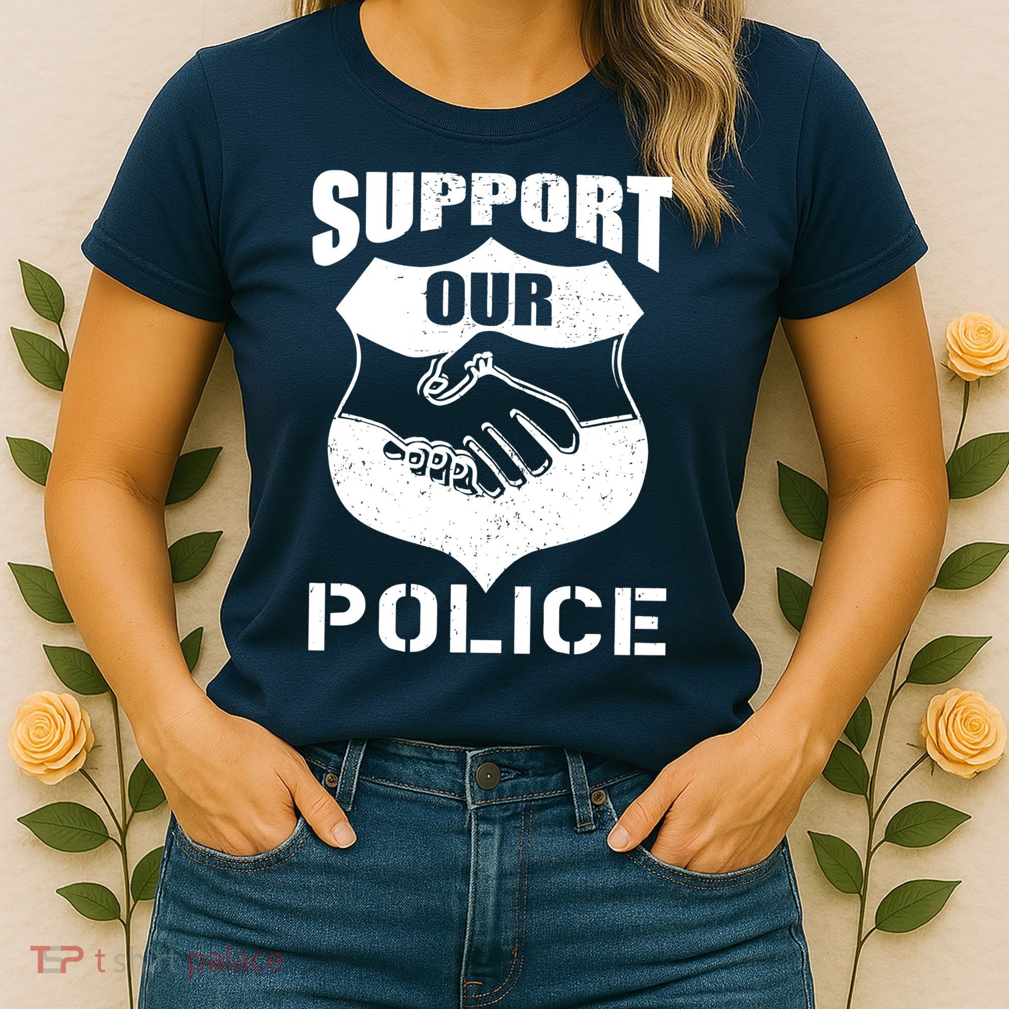 Support Our Police Women's T-Shirt