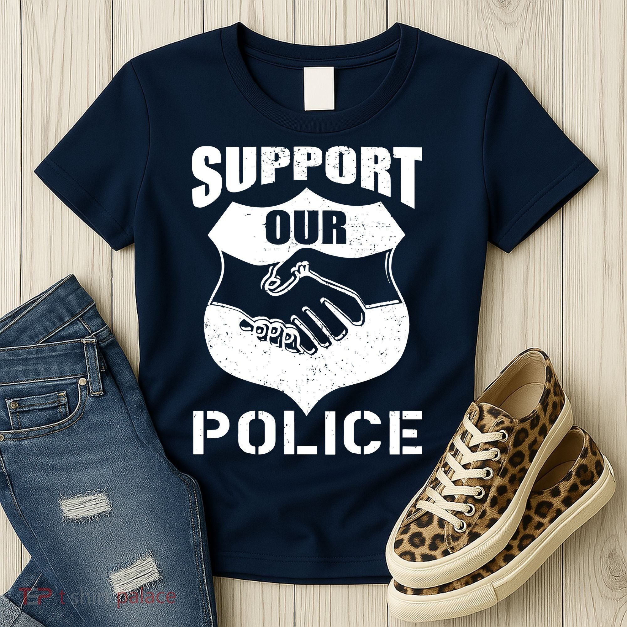 Support Our Police Women's T-Shirt