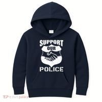 Support Our Police Kids Hoodie thumb 0