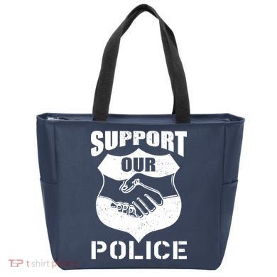 Support Our Police Tote Bag