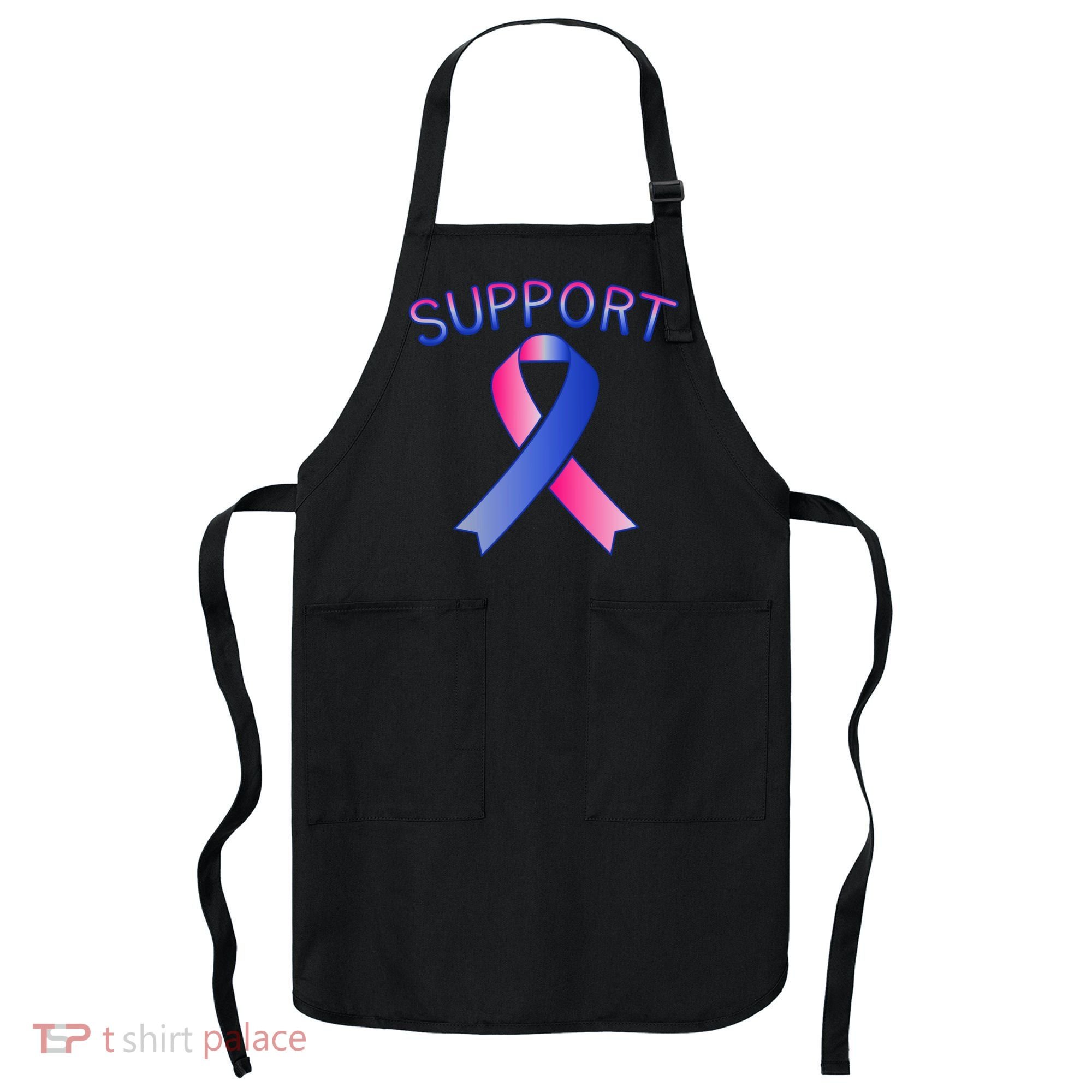 Support Ribbon Cancer Awareness Apron