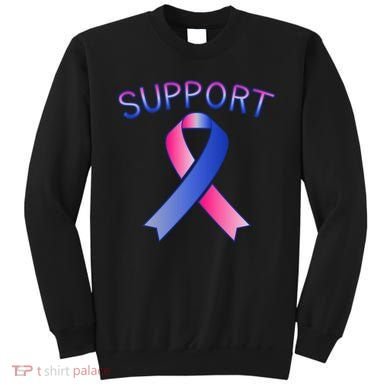 Support Ribbon Cancer Awareness Sweatshirt