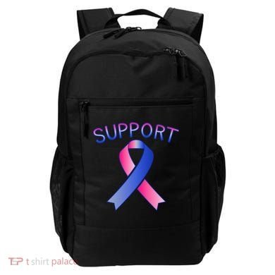 Support Ribbon Cancer Awareness Backpack