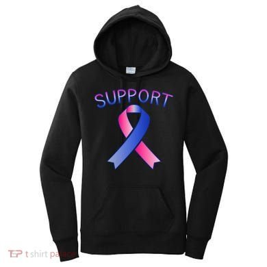 Support Ribbon Cancer Awareness Women's Hoodie