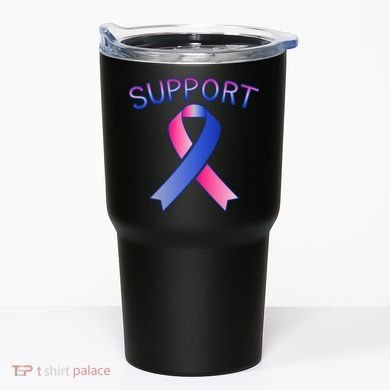 Support Ribbon Cancer Awareness Tumbler